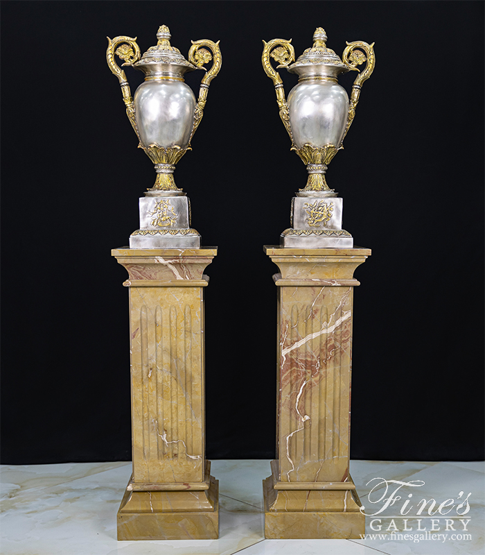 Bronze Planters  - Majestic Golden Urn - BP-148